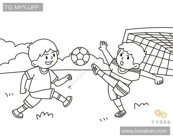 创意足球简笔画教程轻松绘制足球场景与人物的技巧分享 创意足球简笔画教程轻松绘制足球场景与人物的技巧分享