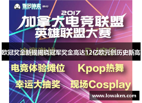 欧冠奖金新规揭晓冠军奖金高达12亿欧元创历史新高